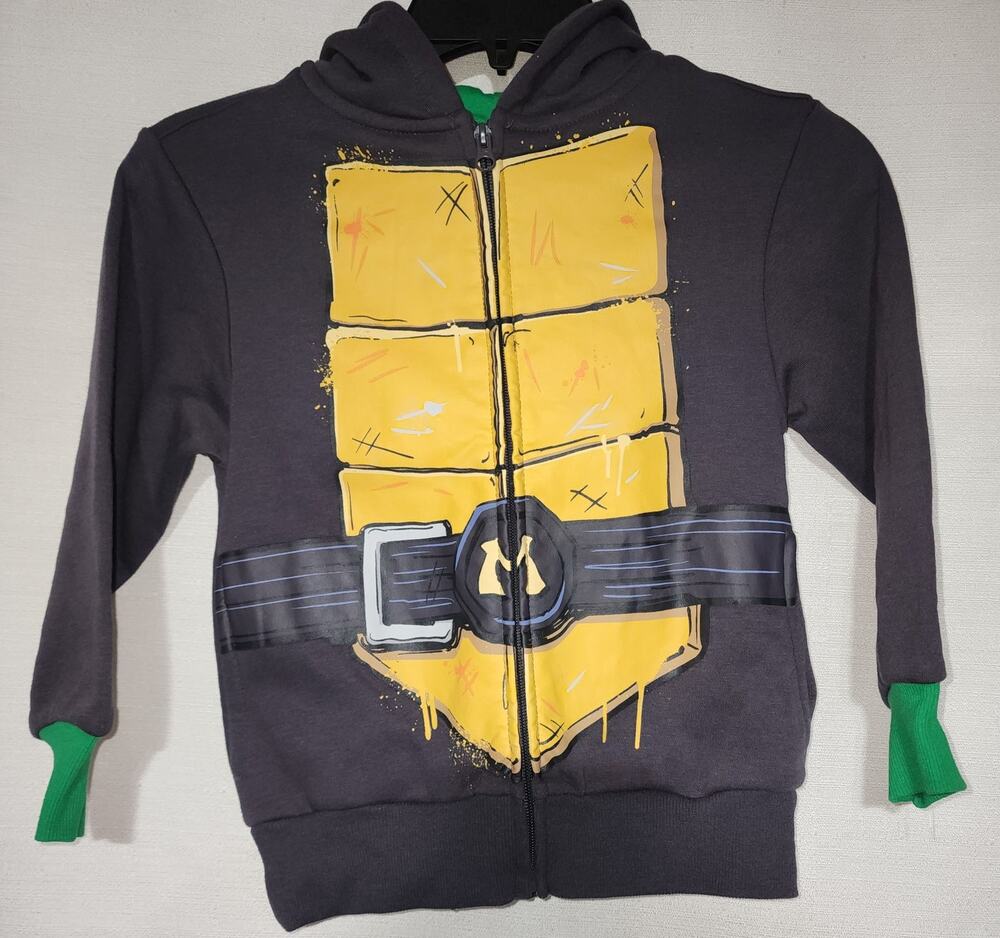TMNT Mutant mayhem XS 4/5 kids hoodie